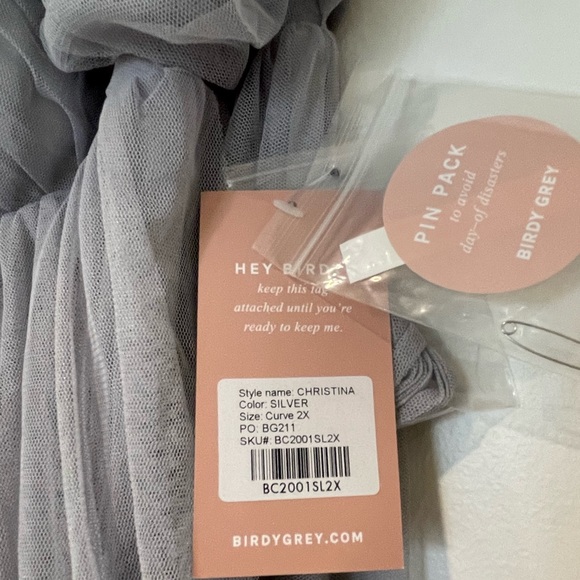 CHRISTINA CONVERTIBLE DRESS - Birdy Grey - Picture 7 of 11